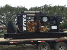 2006 Sullair 1150XH Air Compressor with Trailer