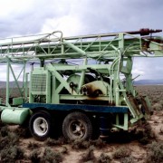 1978 Sanderson Cylone 43R Cable tool drill rig